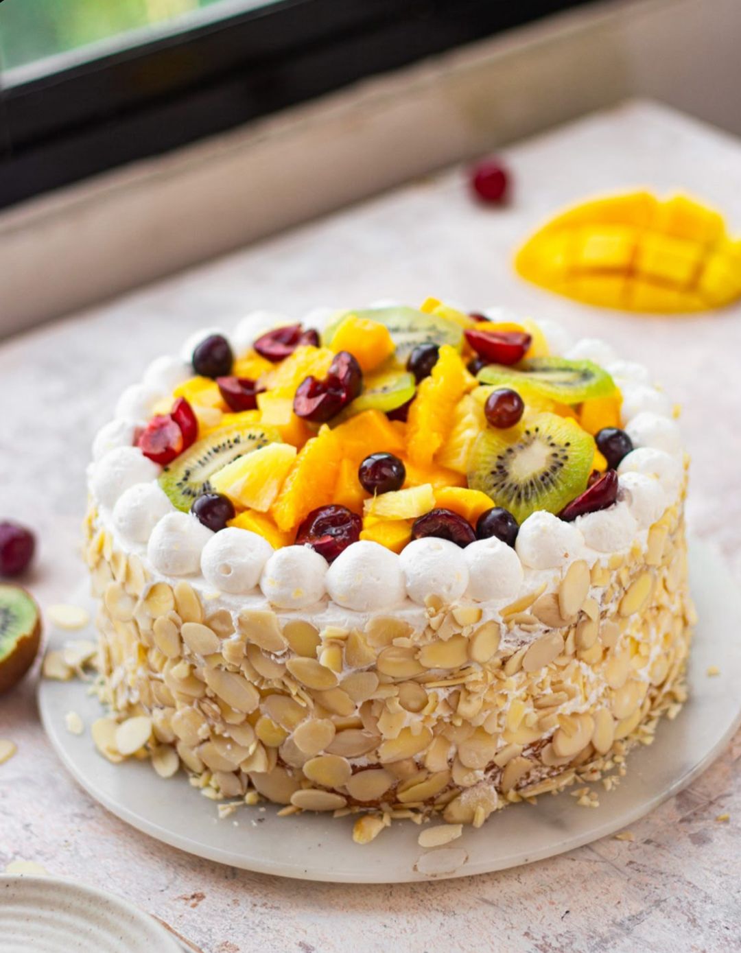 classic fruit gateau cake classic fruit gateau cake
