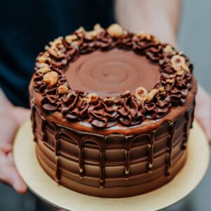 midnight chocolate ganache cake